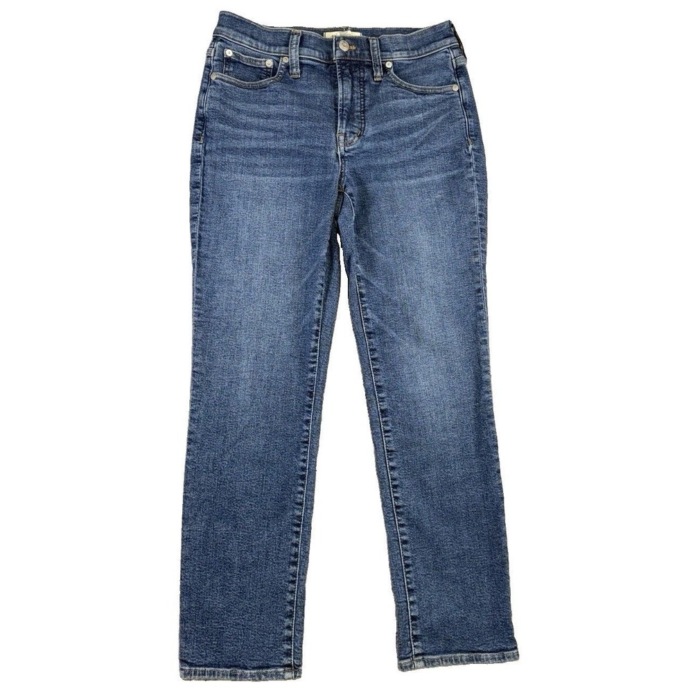 Madewell The Perfect Vintage Jean Denim Pants 26 Straight Leg Preppy Normcore